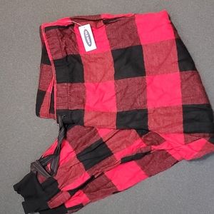 Buffalo plaid women's lounge pajama pants